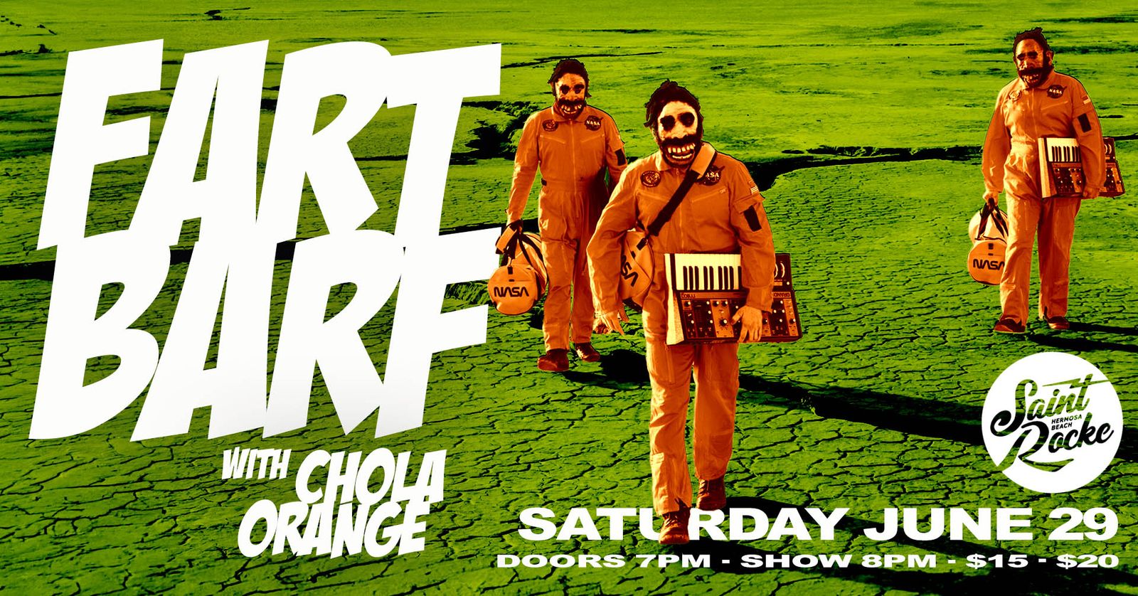 Fartbarf w/ Chola Orange at Saint Rocke