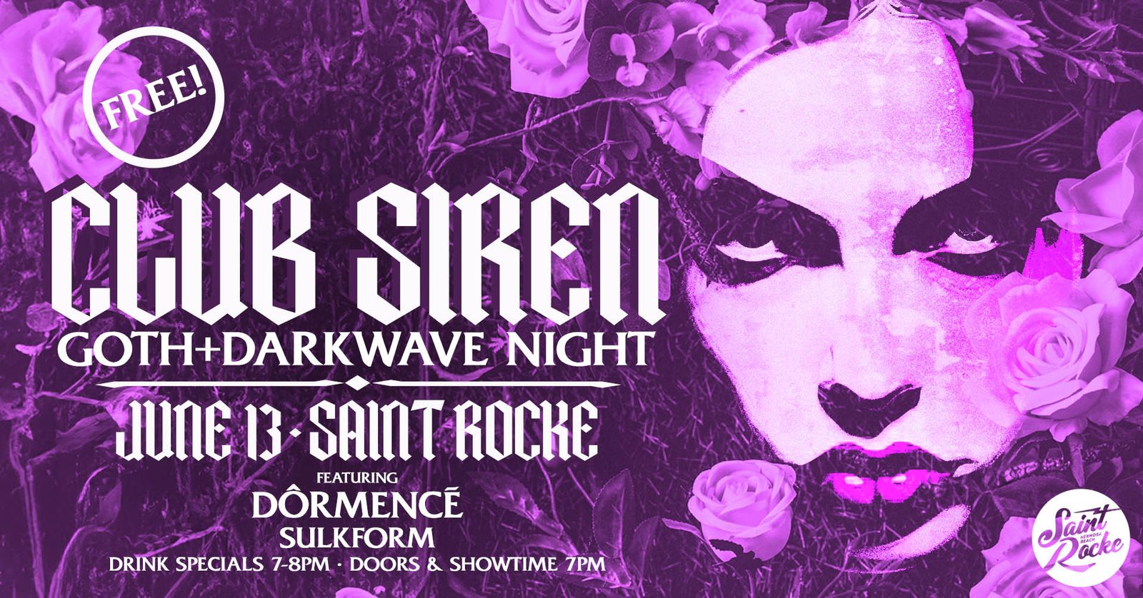 **FREE** Club Siren: Goth and Darkwave Night