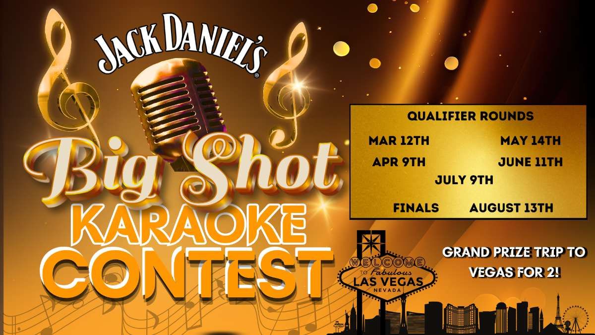**FREE** Jack Daniel’s Presents: Big Shot Karaoke! Contest Week Three at Saint Rocke