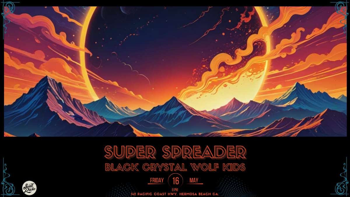 Super Spreader w/ Black Crystal Wolf Kids