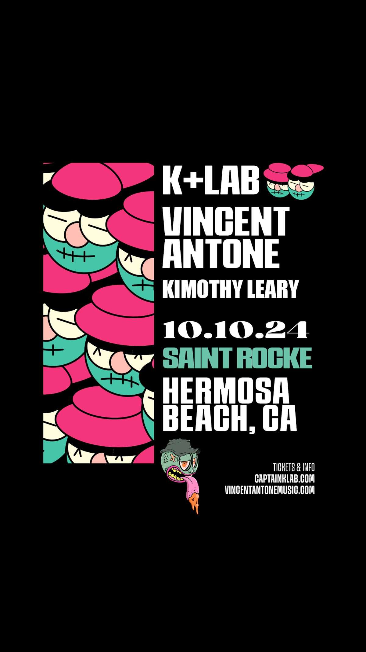 K+Lab x Vincent Antone w/ Kimothy Leary