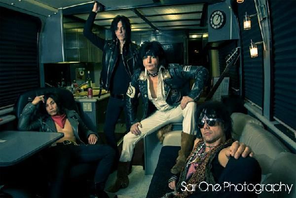 LA Guns with Jetset Rejects and Blackbird Sky at Saint Rocke