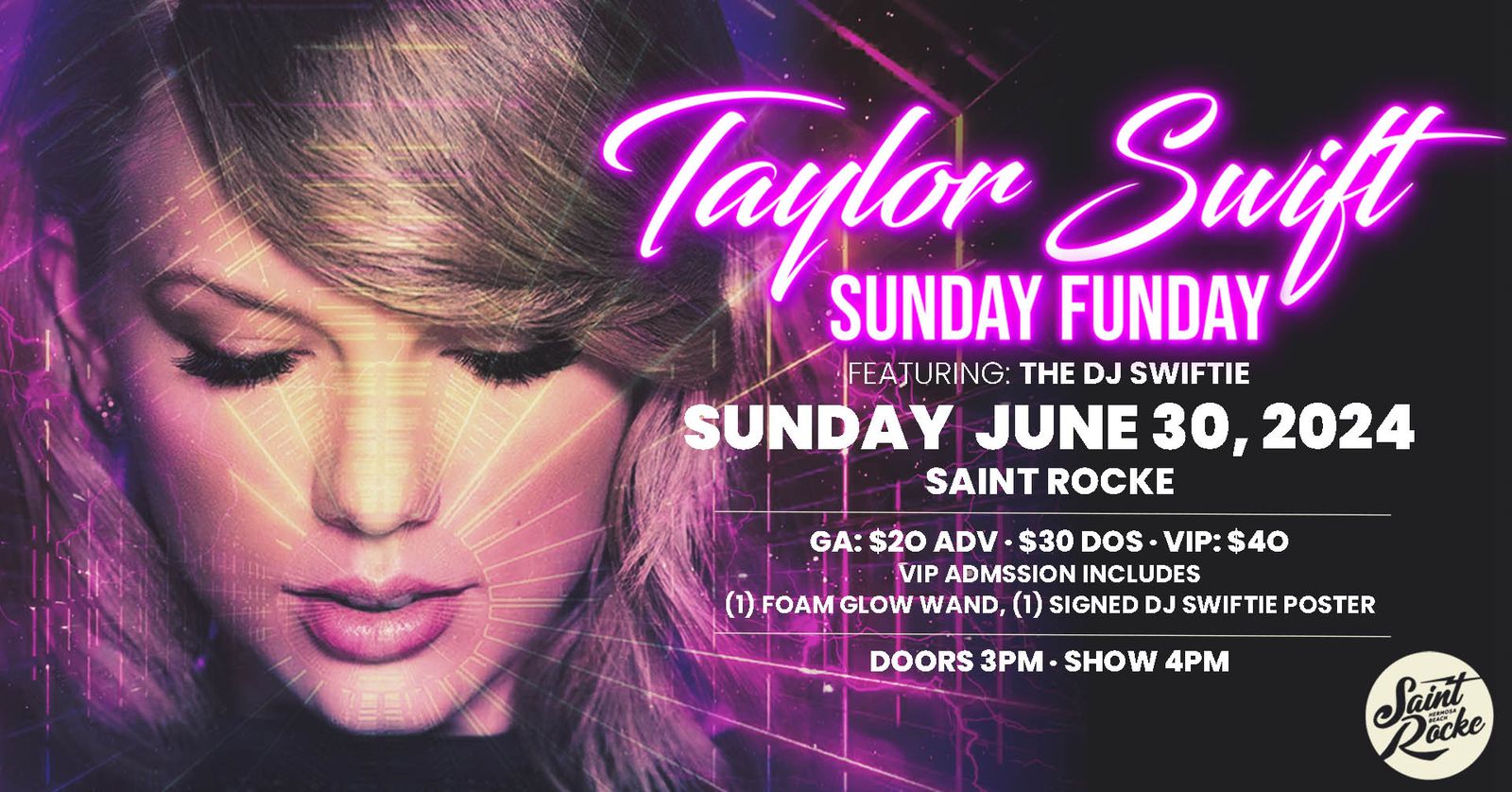 Taylor Swift Sunday Funday Party at Saint Rocke